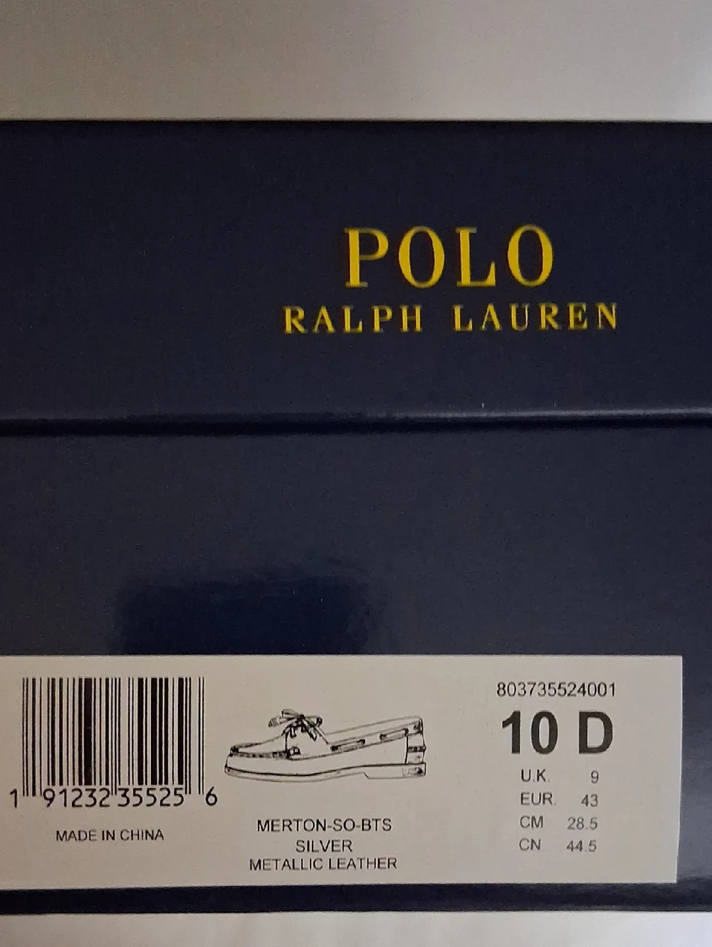 Polo Ralph Lauren amazing silver